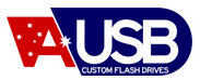 Custom USB Drives & Promotional Flash Drives  Logo